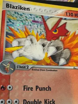 Blaziken 1/17 Holo Pop Series 1 Pokemon TCG Card 2006 - Image 2