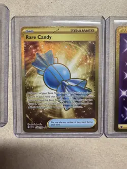 Pokemon TCG. Gold Trainer Cards. Near Mint Condition Lot of 3 - Image 4