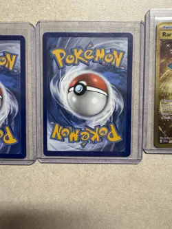 Pokemon TCG. Gold Trainer Cards. Near Mint Condition Lot of 3 - Image 5