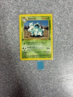 Pokemon TCG Nidorina Jungle 40/64 1st Edition Regular Card - Image 1