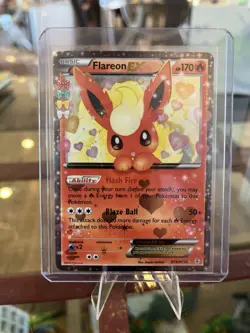 Flareon EX Ultra Rare Holo Full Art Card RC28/RC32 Pokemon TCG - Image 1