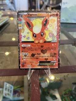 Flareon EX Ultra Rare Holo Full Art Card RC28/RC32 Pokemon TCG - Image 2