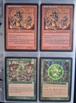 Mixed Lot of 33 VINTAGE Magic The Gathering Cards - Image 1