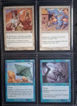 Mixed Lot of 33 VINTAGE Magic The Gathering Cards - Image 2