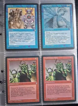 Mixed Lot of 33 VINTAGE Magic The Gathering Cards - Image 5