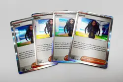Pokemon Cards Obsidian Flames playset Geeta Holo Rare 188/197 x4 4x - Image 1