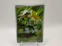 Pokemon Caterpie Illustration Rare 172/165 Scarlet & Violet 151 Holo English - Image 1