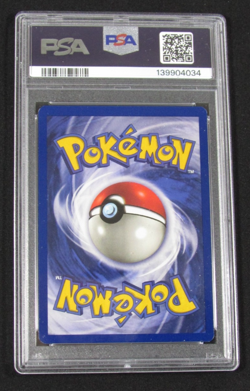 1999 Pokemon Game DRAGONITE 5 MOVIE BLACK STAR PROMO PSA 6 EX-MT - Image 2