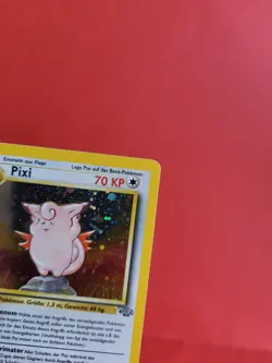 Pokemon Karte/card - Clefable Pixi 1/64 - Jungle Swirl - Holo - Excellent++ - Image 3