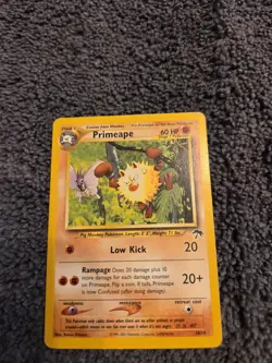 Pokemon Primeape Regular Stage 1 Card 60 HP 18/18 Southern Islands 2001 English - Image 1