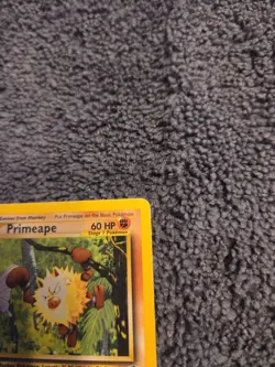 Pokemon Primeape Regular Stage 1 Card 60 HP 18/18 Southern Islands 2001 English - Image 5