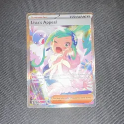 Pokemon TCG Lisia's Appeal Trainer Full Art SIR SV08 246/191 English - Image 1