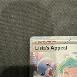 Pokemon TCG Lisia's Appeal Trainer Full Art SIR SV08 246/191 English - Image 3
