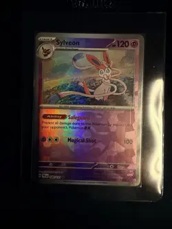 Sylveon Master Ball 040/131 Prismatic Evolutions Pokemon TCG Near Mint Condition - Image 1