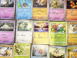 bulk pokemon Only 151 (modern) cards 1000. Mint/NM. No Rares. Duplicates - Image 1