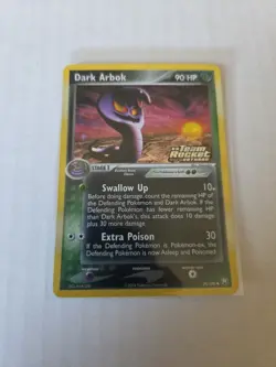 Pokemon Dark Arbok EX Team Rocket Returns Holo 29/109 - Image 3