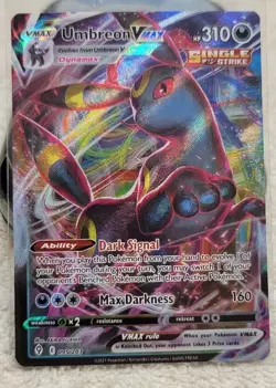 Pokemon Evolving Skies 095/203 Umbreon VMAX Full Art Ultra Rare - Image 1