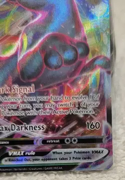 Pokemon Evolving Skies 095/203 Umbreon VMAX Full Art Ultra Rare - Image 4