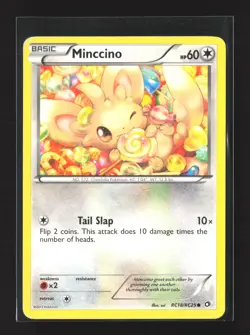Pokemon Legendary Treasures: Radiant Collection #RC18/RC25 Common,Holo Minccino - Image 1