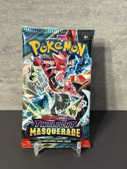 1 Sealed Booster Pack - Scarlet and Violet Twilight Masquerade - Pokemon TCG - Image 1