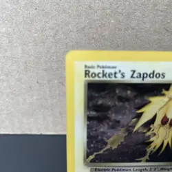 Pokemon TCG Rocket's Zapdos 15/132 Celebrations NM - Image 3
