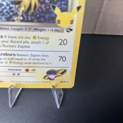 Pokemon TCG Rocket's Zapdos 15/132 Celebrations NM - Image 5