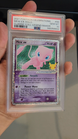 2021 Pokemon Celebrations Mew ex 88/92 PSA 10 - Image 2