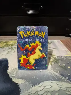 Rapidash #078 Prism Vending Sticker 2000 Nintendo Pokemon - Image 1