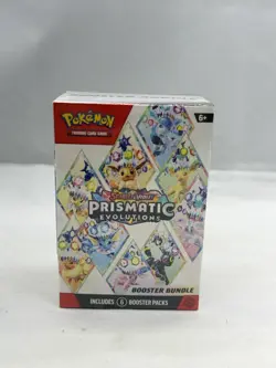 Pokemon TCG: S&V Prismatic Evolutions Booster Bundle (6pks) Factory Sealed - Image 1