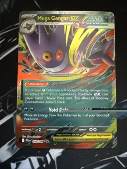 Mega Gengar ex * 056/094 * Pokemon TCG * Phantasmal Flames * Holo * NM - Image 1