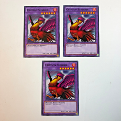 (3) YuGiOh! CRIMSON SUNBIRD: CBLZ-EN090 COMMON 1st Edition NM - Image 1