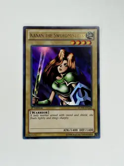 Yu-Gi-Oh! Kanan the Swordmistress Ultra Rare 1st Edition LCYW-EN228 LP - Image 1