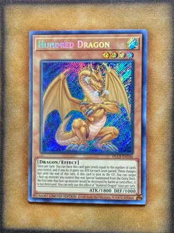 Yugioh Hundred Dragon DLCS-EN146 Secret Rare Limited Edition NM - Image 1