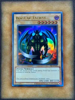 Yugioh Beast of Talwar PSV-EN103 Ultra Rare 25th Anniversary NM - Image 1