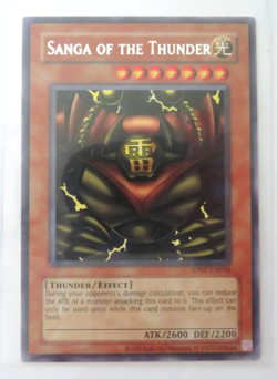 Yugioh Card Sanga Of The Thunder RP01-EN030 Unlimited Rare NM - Image 1