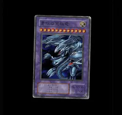 blue-eyes ultimate dragon p3-01 japanese RARE FOIL card yugioh - Image 1