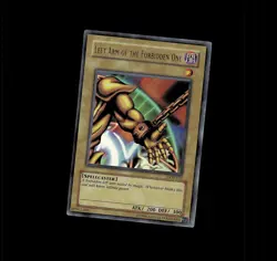 Left arm of the forbidden one LOB-123 yugioh card - Image 1