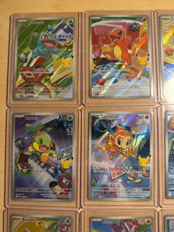Pokemon TCG First Partner Illustration Collection 2026 Promos Full Set 9 Cards! - Image 2