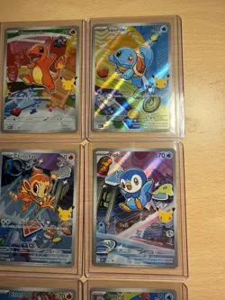 Pokemon TCG First Partner Illustration Collection 2026 Promos Full Set 9 Cards! - Image 3