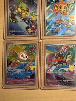 Pokemon TCG First Partner Illustration Collection 2026 Promos Full Set 9 Cards! - Image 4