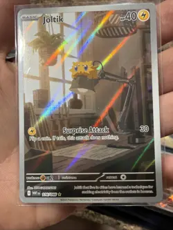 Pokemon Joltik TCG Illustration Rare Card 116/086 White Flare - Image 1