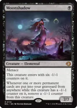 MTG English Moonshadow NM Normal Lorwyn Eclipsed - Image 1