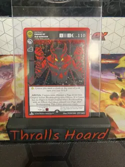 MetaZoo Chains of Old Scratch Seance Full Holo Card 27/165 1st Edition Mint - Image 1
