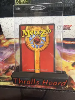MetaZoo Chains of Old Scratch Seance Full Holo Card 27/165 1st Edition Mint - Image 2