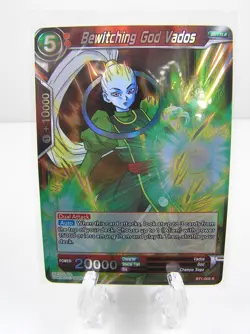 Dragon Ball Super Card Game TCG BT1-008 R Bewitching God Vados Foil Bandai - Image 1