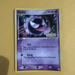 Gastly 52/92 Legend Maker Reverse Holo Stamped Card - Image 1