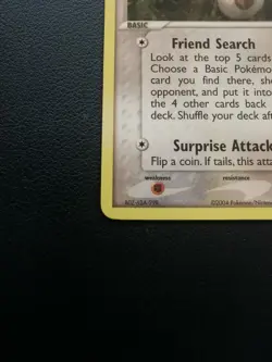 Pokemon Card Sentret 75/109 EX Team Rocket Returns Common - Image 4