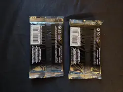 TWO WOTC MTG Darksteel sealed, English booster packs, 15 cards ea, 30 tot 2004 - Image 2