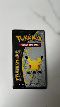 Pokemon Celebrations Booster Pack 4 Cards Pack New Sealed Offical TCG - Image 1
