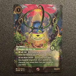Toy Story Alien True Believer 229/204 Wilds Unknown Disney Lorcana Card - Image 1